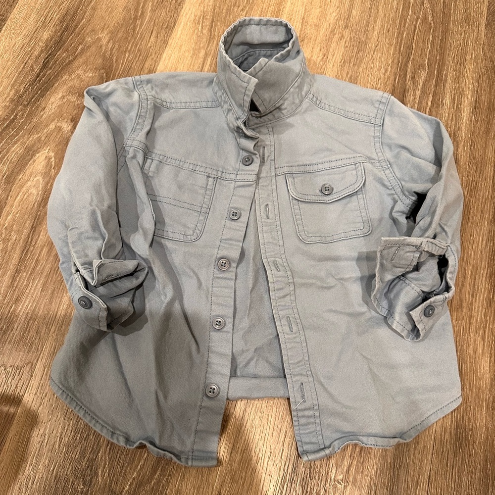 Old Navy Kids Light Gray Shirt